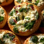 Spinach Cottage Cheese Flat Bagels: A Healthy Delight First Image