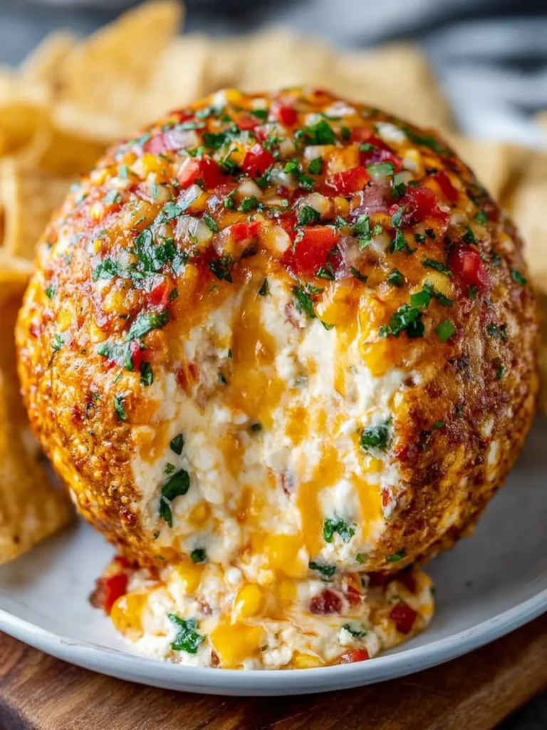 Taco Cheese Ball: The Ultimate Crowd-Pleasing Party Appetizer First Image