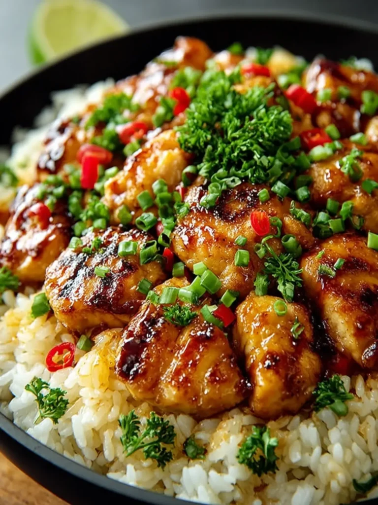 One Pan Bold Honey BBQ Chicken Rice: Quick & Flavorful First Image
