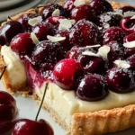 Cherry Mascarpone Tart First Image