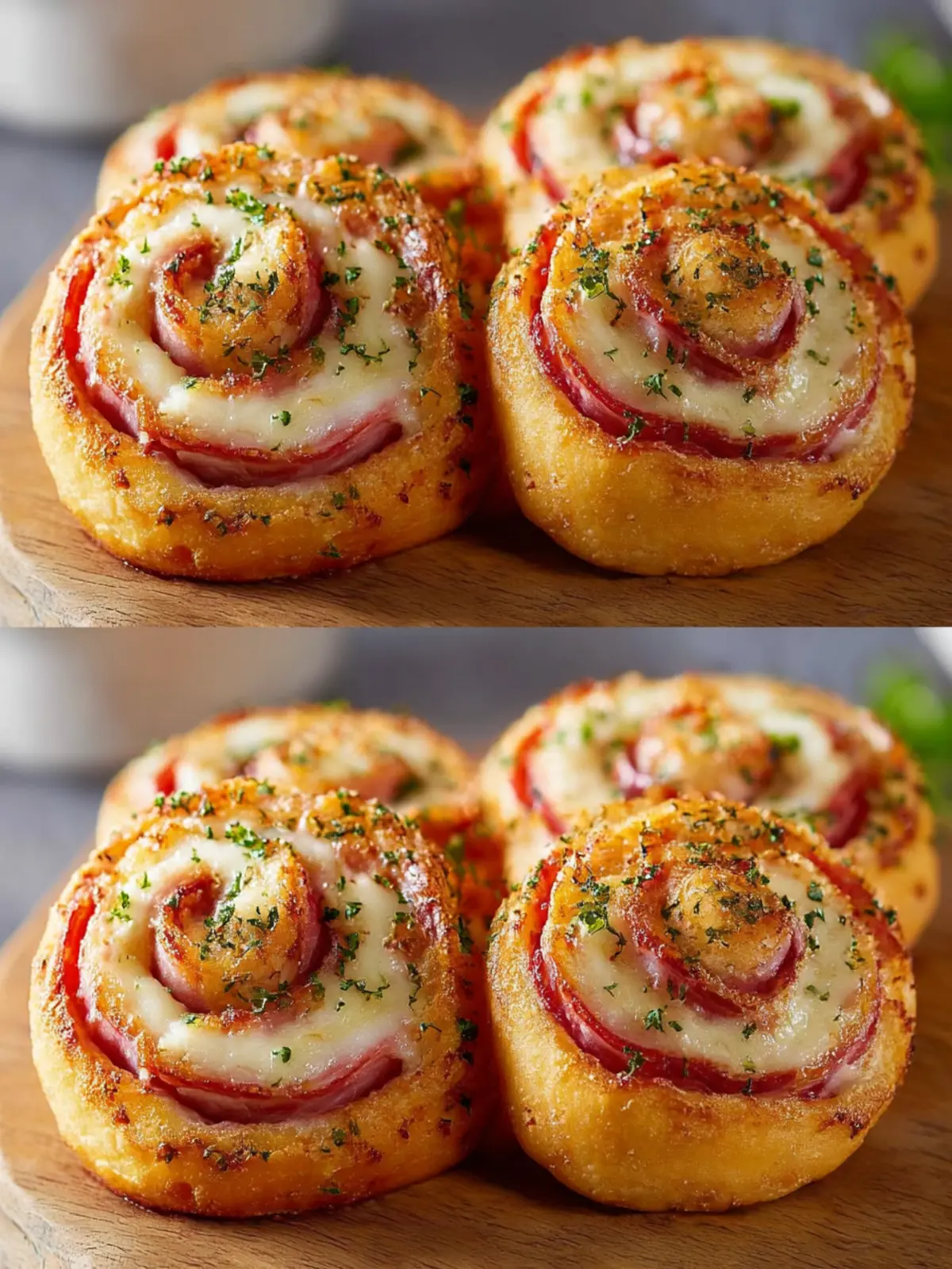 Easy Ham and Cheese Pinwheels Recipe for a Quick Snack First Image