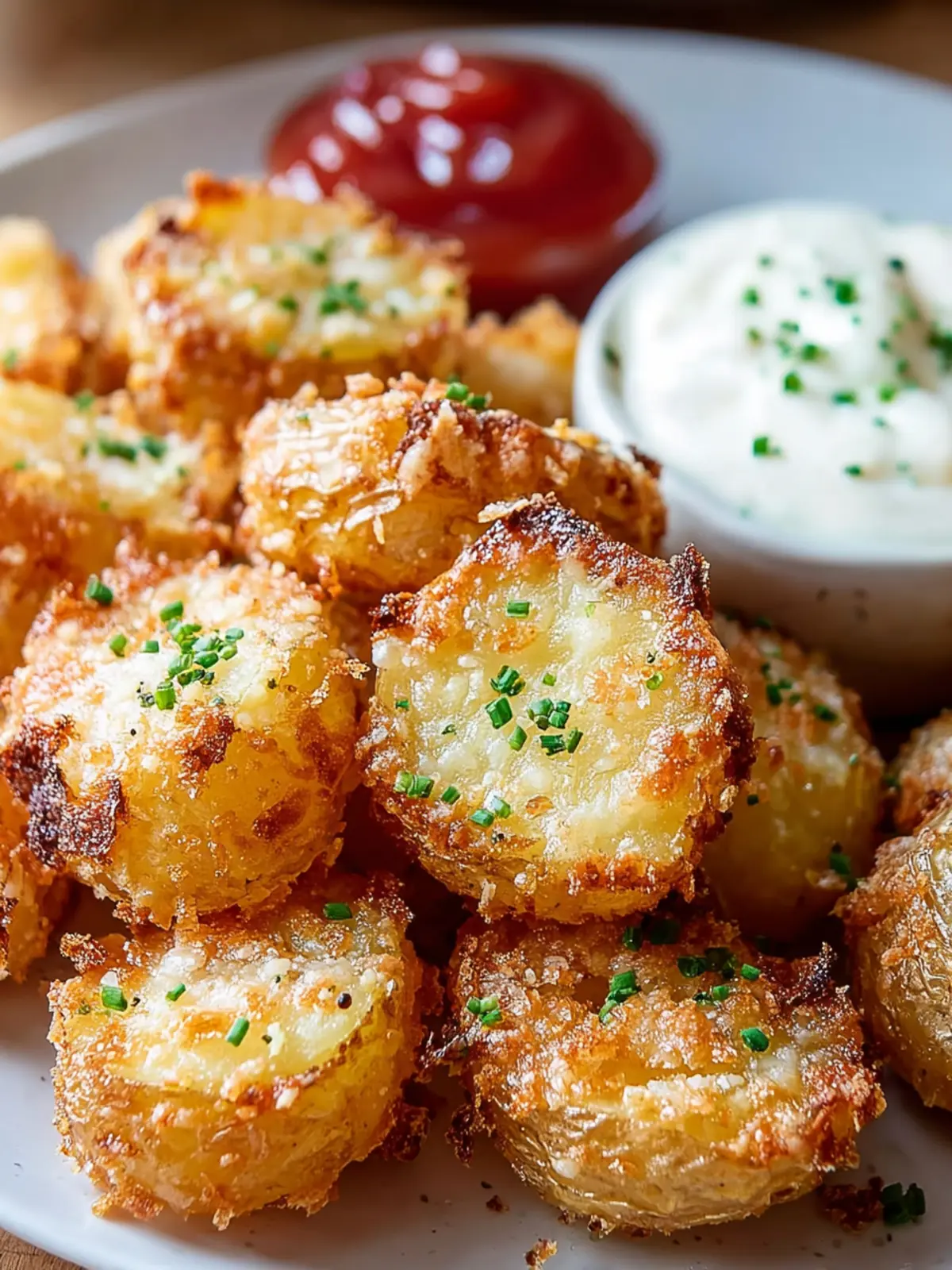 Crispy Parmesan Crusted Baby Potatoes – Cheesy Delight First Image