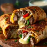 Keto Philly Cheesesteak Rolls First Image
