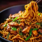 Sticky Garlic Chicken Noodles: An Incredible Ultimate Recipe You Must Try First Image