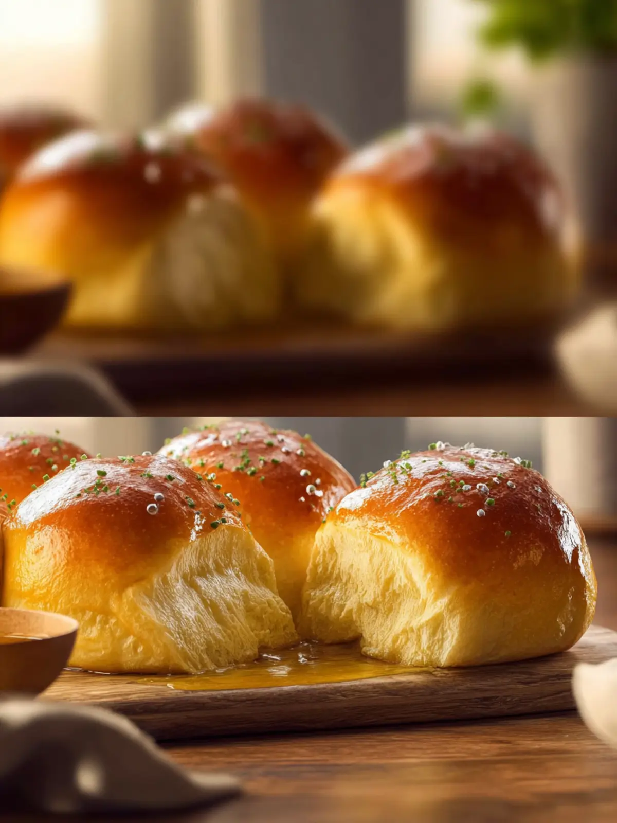 Fluffy Easy Dinner Rolls First Image