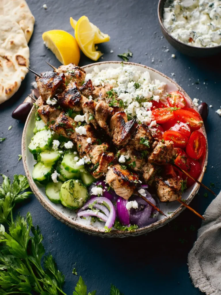 Greek Chicken Bowls First Image