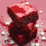 Valentines Day Red Velvet Brownies: Delightful Treat First Image