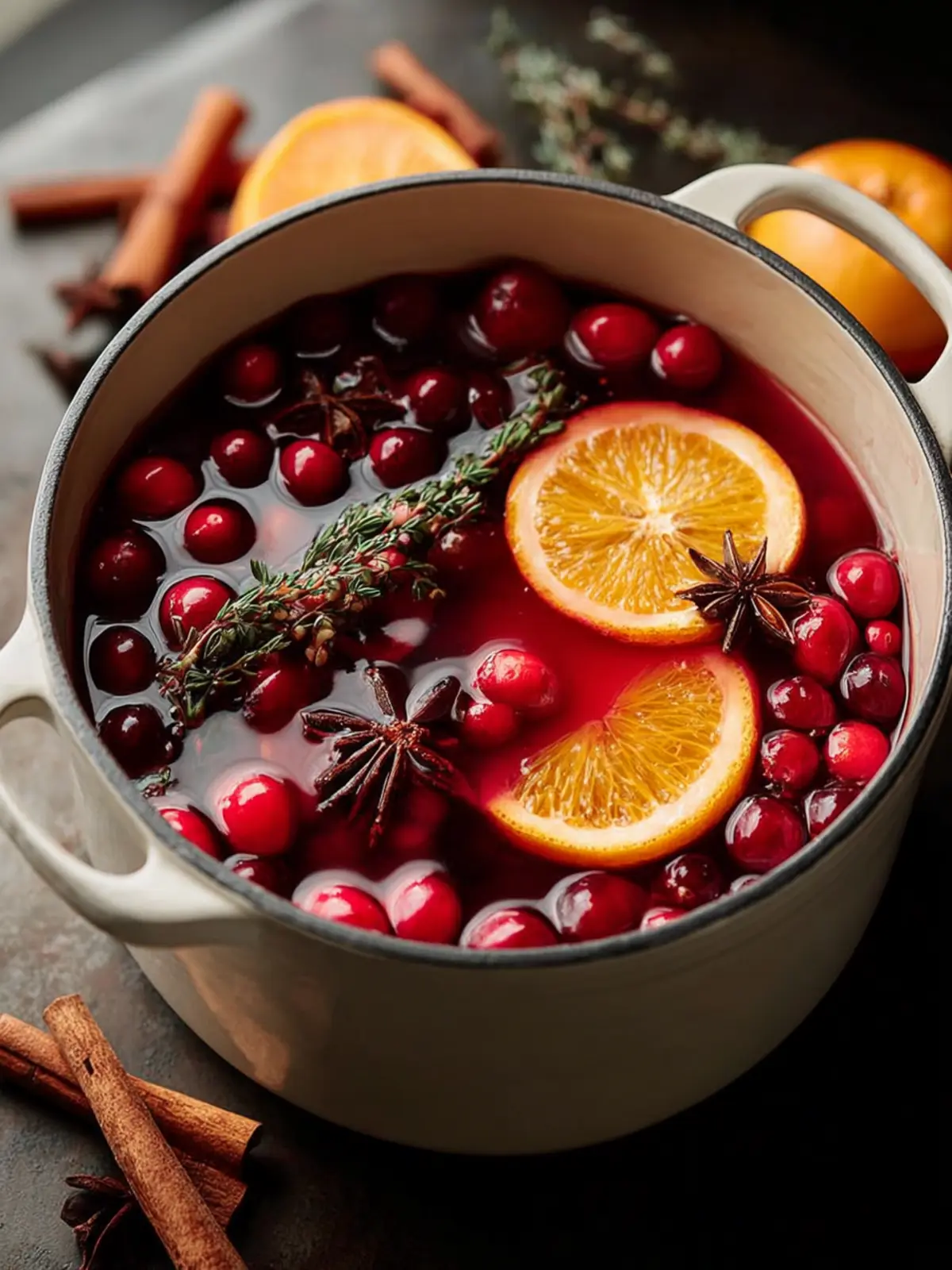 Cozy Christmas Simmer Pot Recipe (Natural Holiday Home Fragrance) First Image