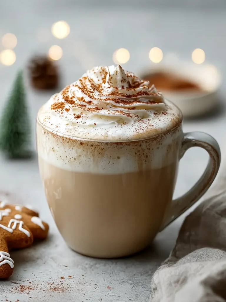 Gingerbread Latte Recipe First Image