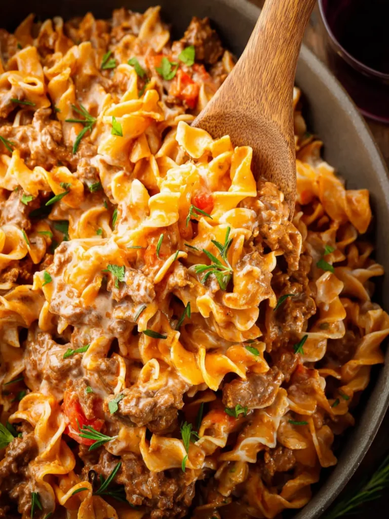 Beef Noodle Casserole First Image