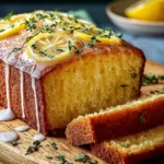 Brown Butter, Lemon and Thyme Drizzle Cake First Image
