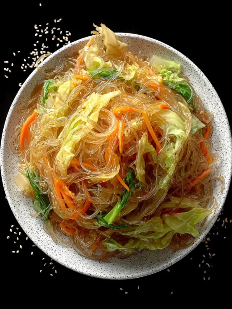 Cabbage Glass Noodles Stir Fry First Image