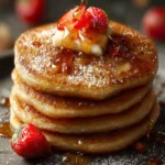 Fluffy Brown Sugar Pancakes First Image