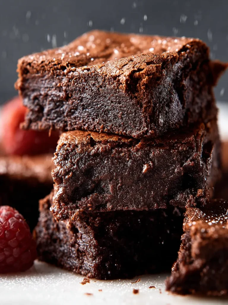 Fudgy Brownies Recipe (one bowl) First Image