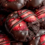 Indulge in Chocolate Covered Strawberry Cookies Delight First Image