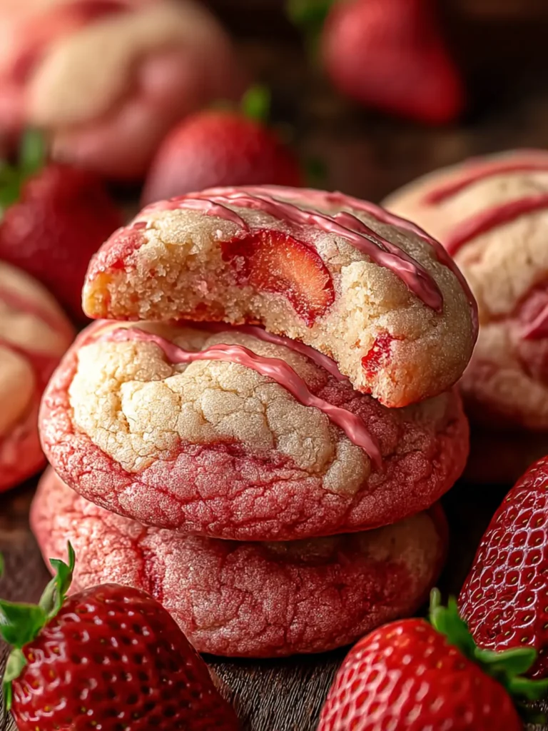 Irresistible Strawberry Cheesecake Cookies Recipe to Try First Image