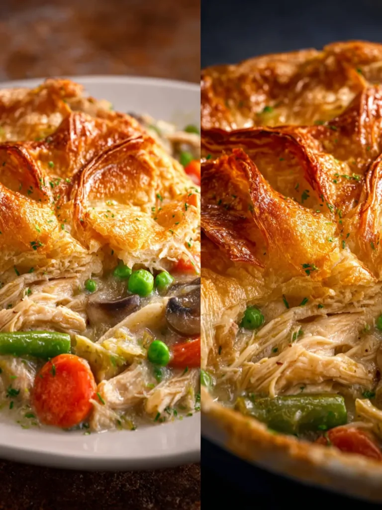 Puff Pastry Chicken Pot Pie First Image