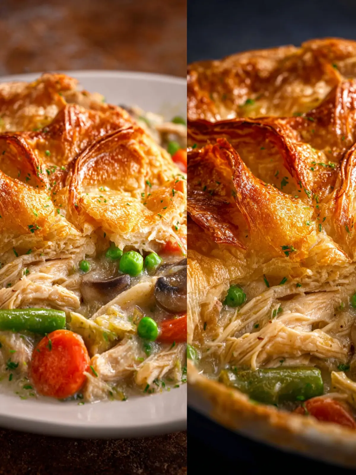 Puff Pastry Chicken Pot Pie First Image