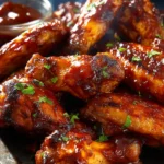 Ultimate Super Bowl Sticky BBQ Chicken Wings Recipe First Image