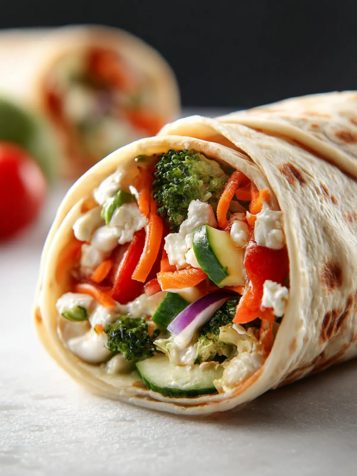 Veggie Pizza Wrap First Image