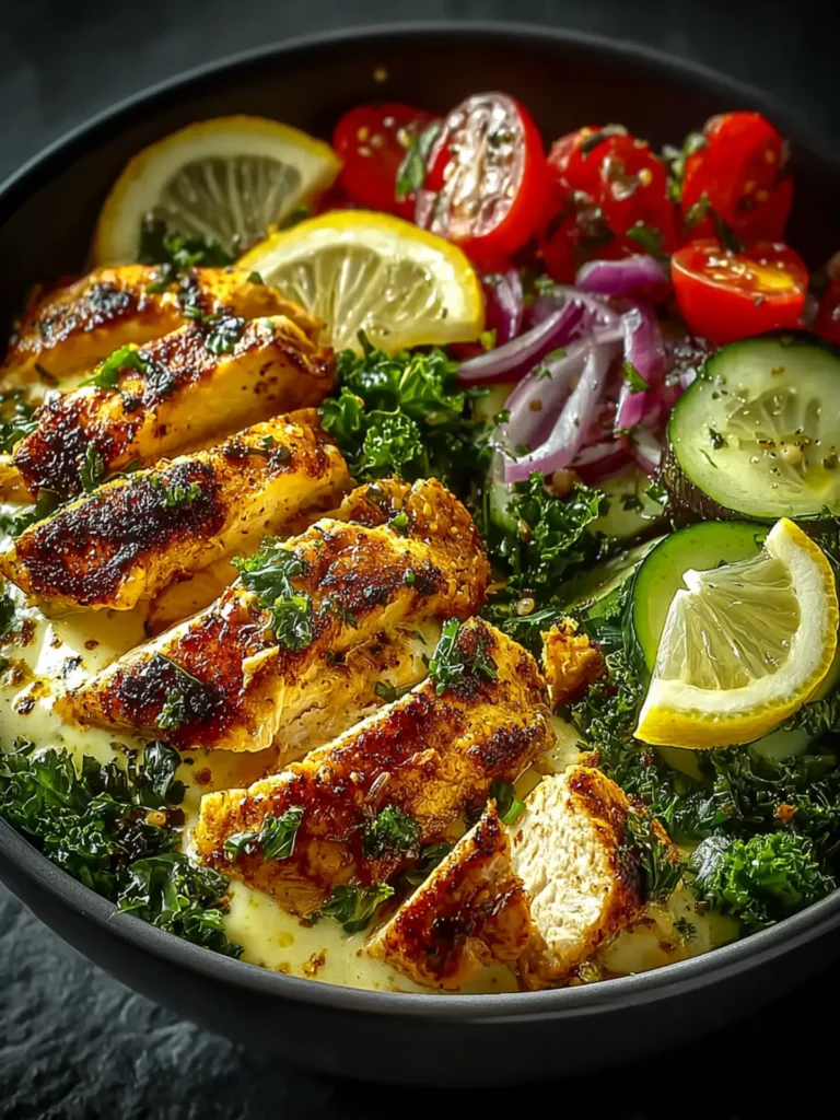 Zesty Lemon Chili Chicken Bowl: A Flavorful Delight First Image