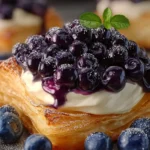 Decadent Blueberry Cream Cheese Danish First Image