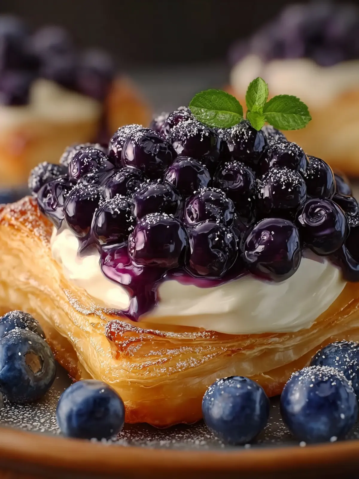 Decadent Blueberry Cream Cheese Danish: Indulge Your Senses!