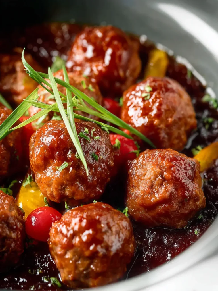 Hawaiian Meatballs First Image