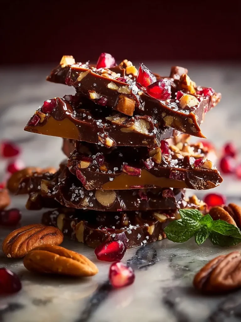 Homemade Christmas Toffee First Image