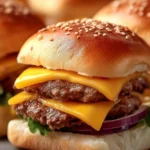 Irresistible Cheeseburger Sliders First Image