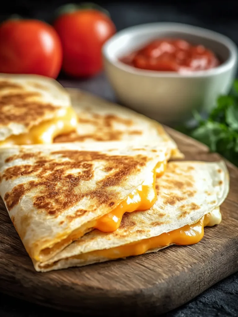 Irresistible Mini Cheese Quesadillas: Quick & Easy Recipe First Image