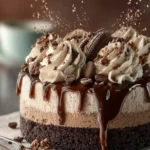 Mocha Brownie Ice Cream Cake First Image
