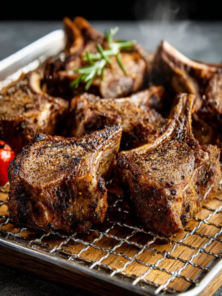 Air Fryer Lamb Chops First Image