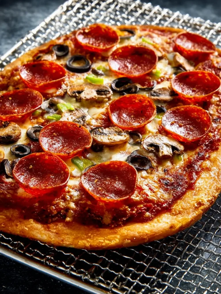 Air Fryer Pizza First Image