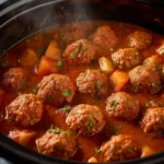 Crock Pot Meatball Stew Recipe First Image