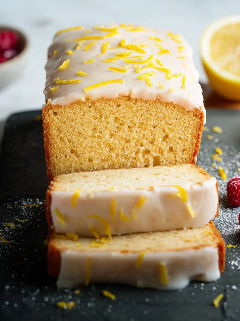 Healthy Lemon Loaf (Starbucks Copycat) First Image