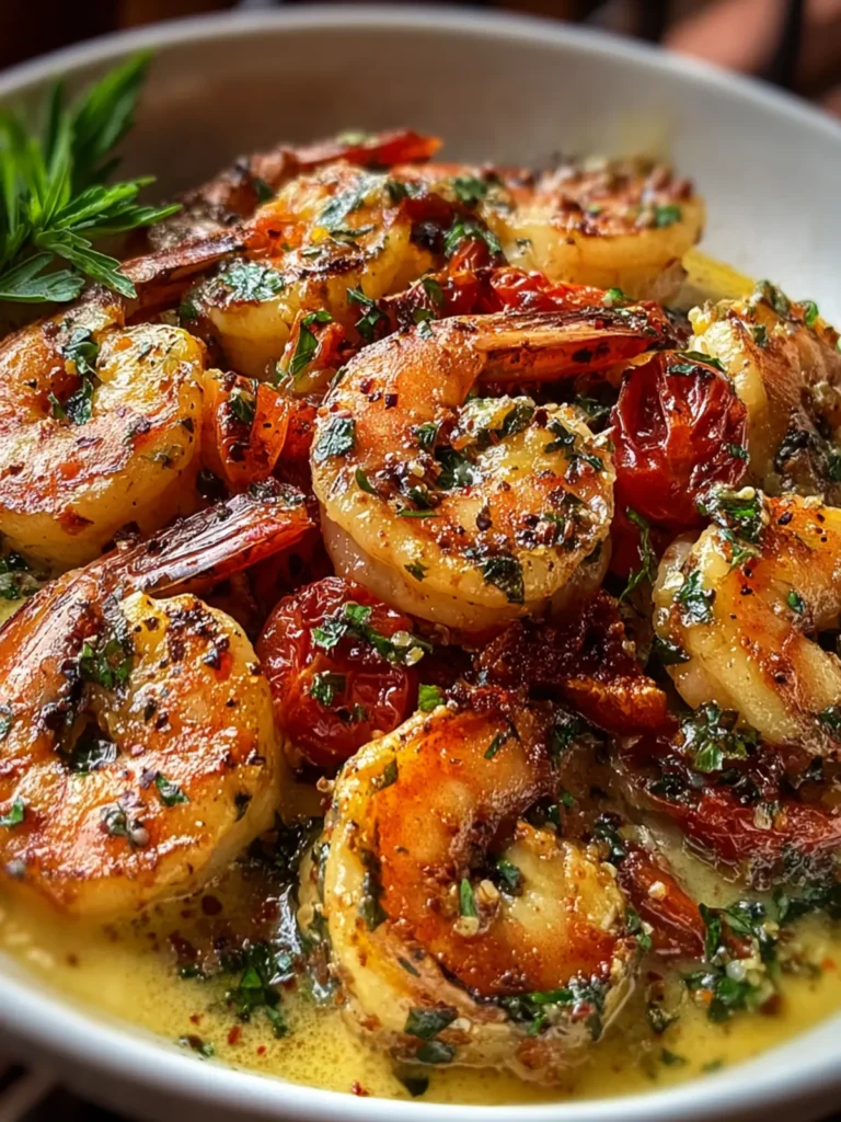 Irresistible Creamy Tuscan Butter Shrimp Recipe First Image
