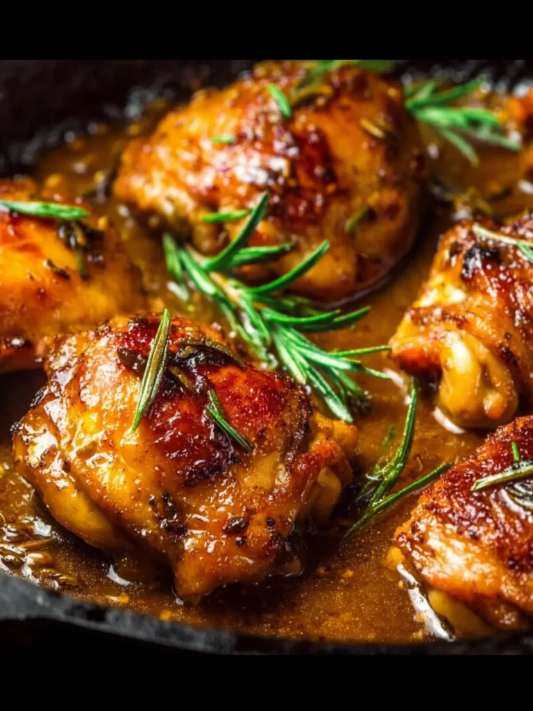 Skillet Chicken Thighs First Image