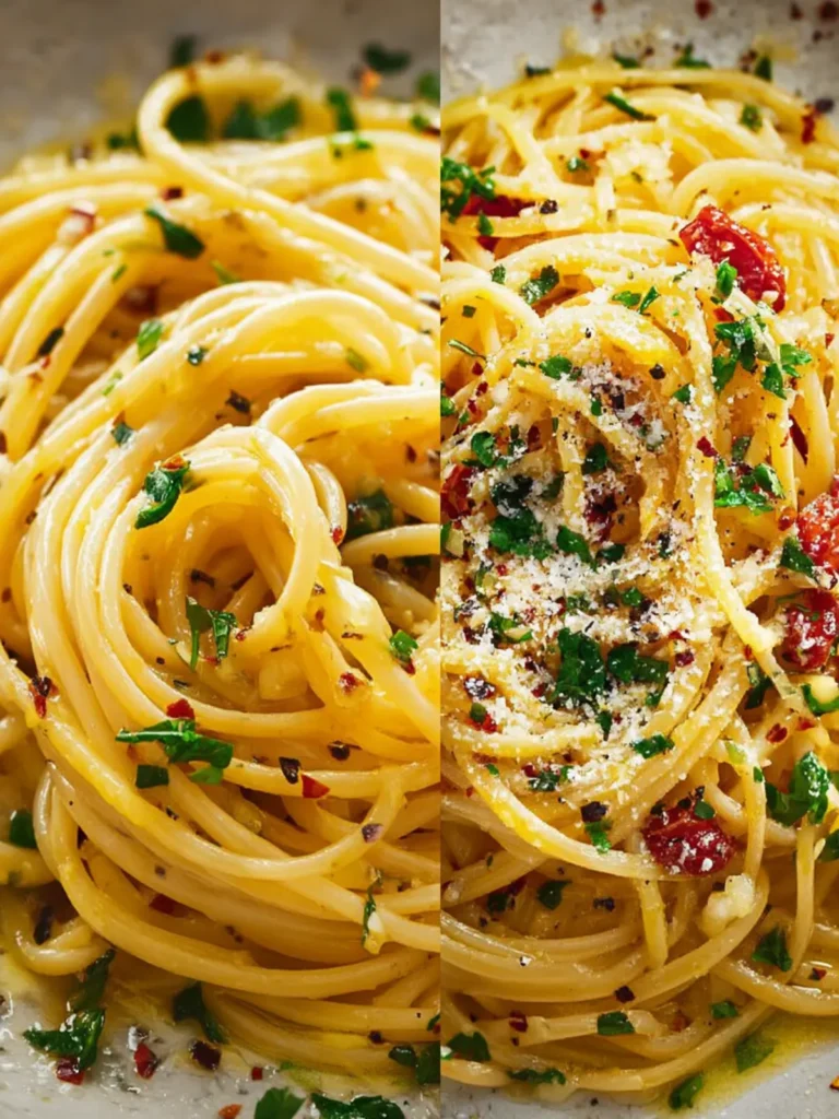 Spaghetti with Garlic & Olive Oil – dinner recipes First Image