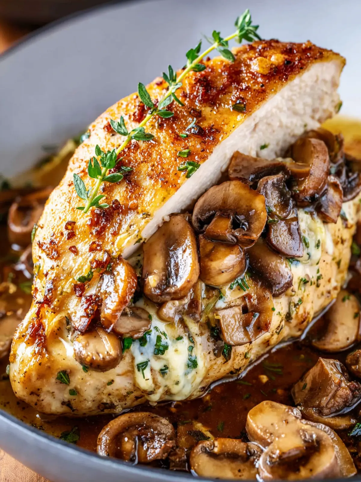 Stuffed Chicken Marsala First Image