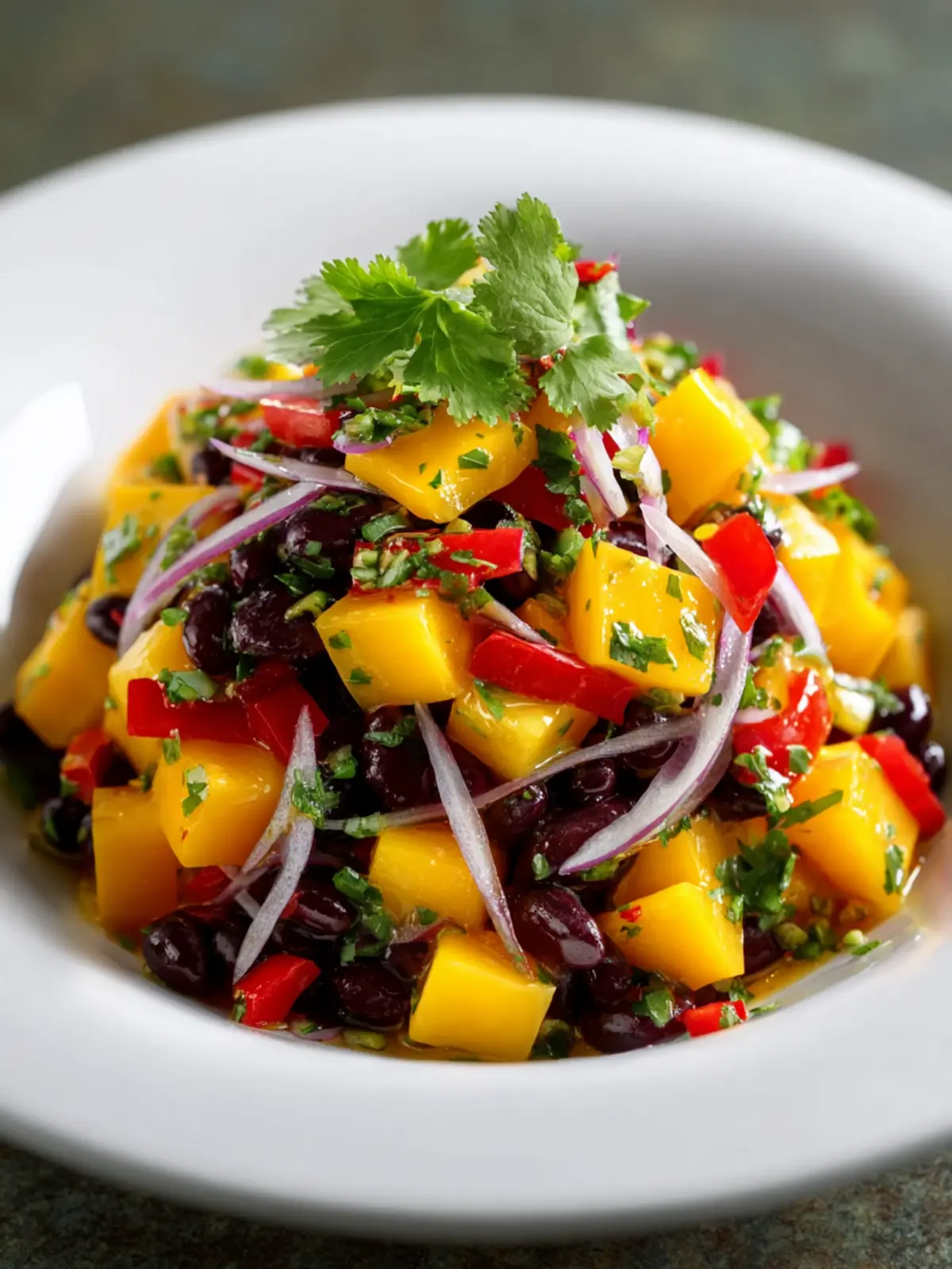 black bean mango salad First Image