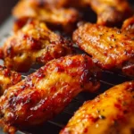 crispy oven baked chicken wings First Image