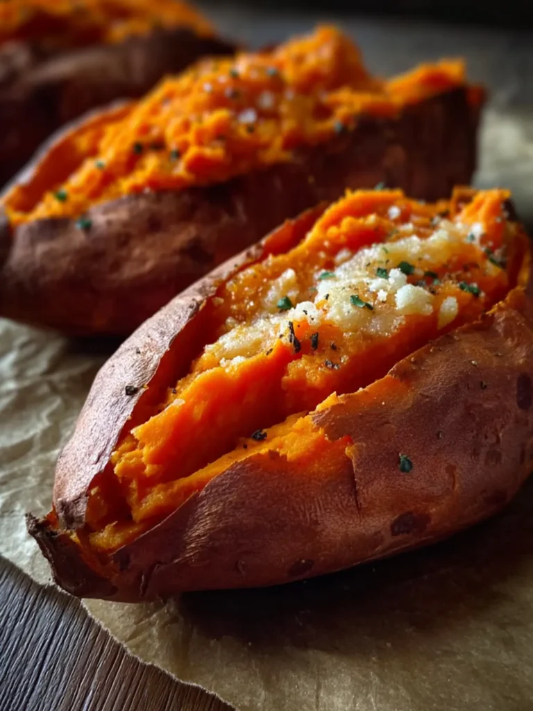 easy baked sweet potato First Image