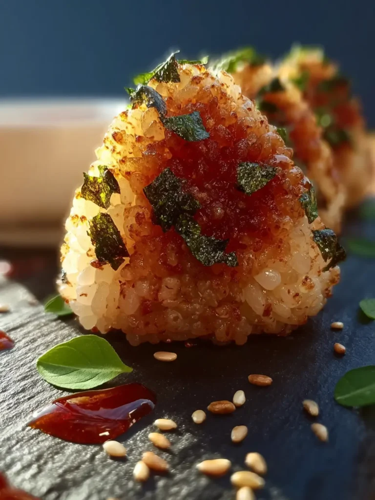 spicy tuna rice ball First Image