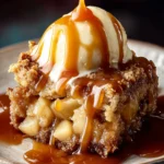 Caramel Apple Dump Cake First Image