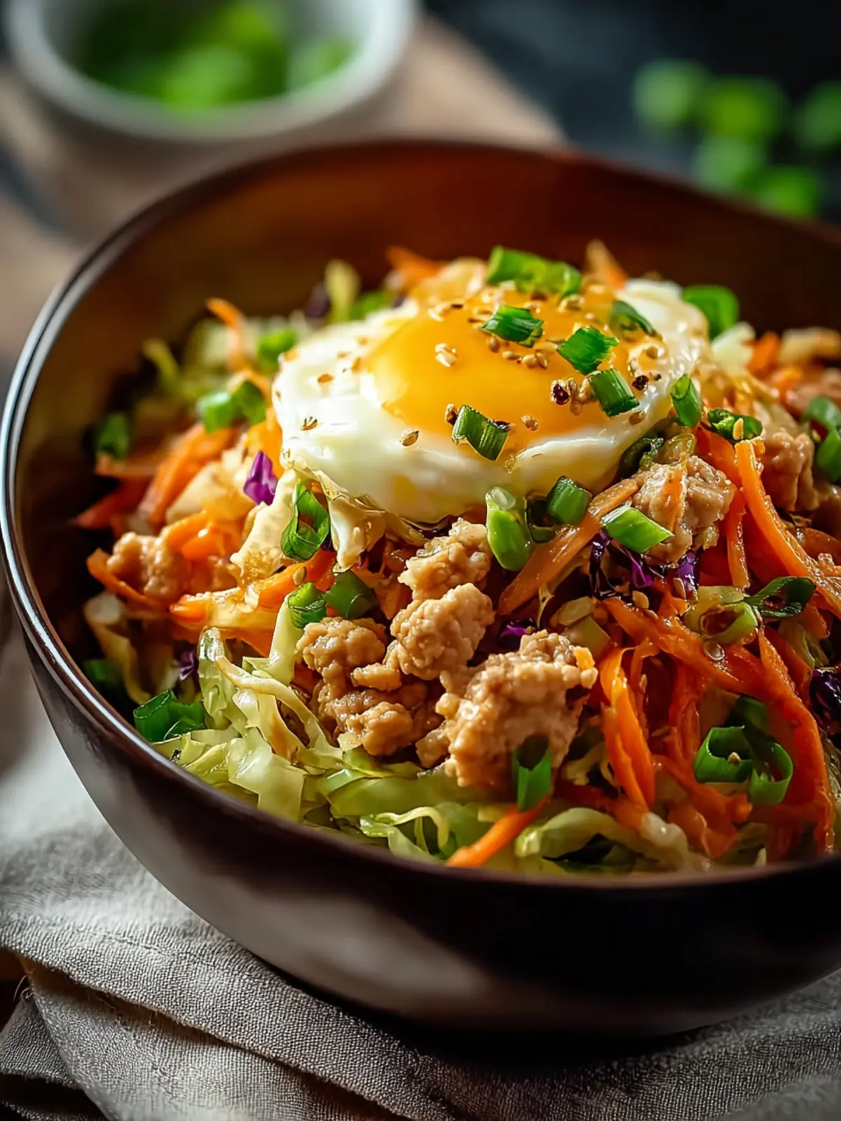 Egg Roll Bowls First Image