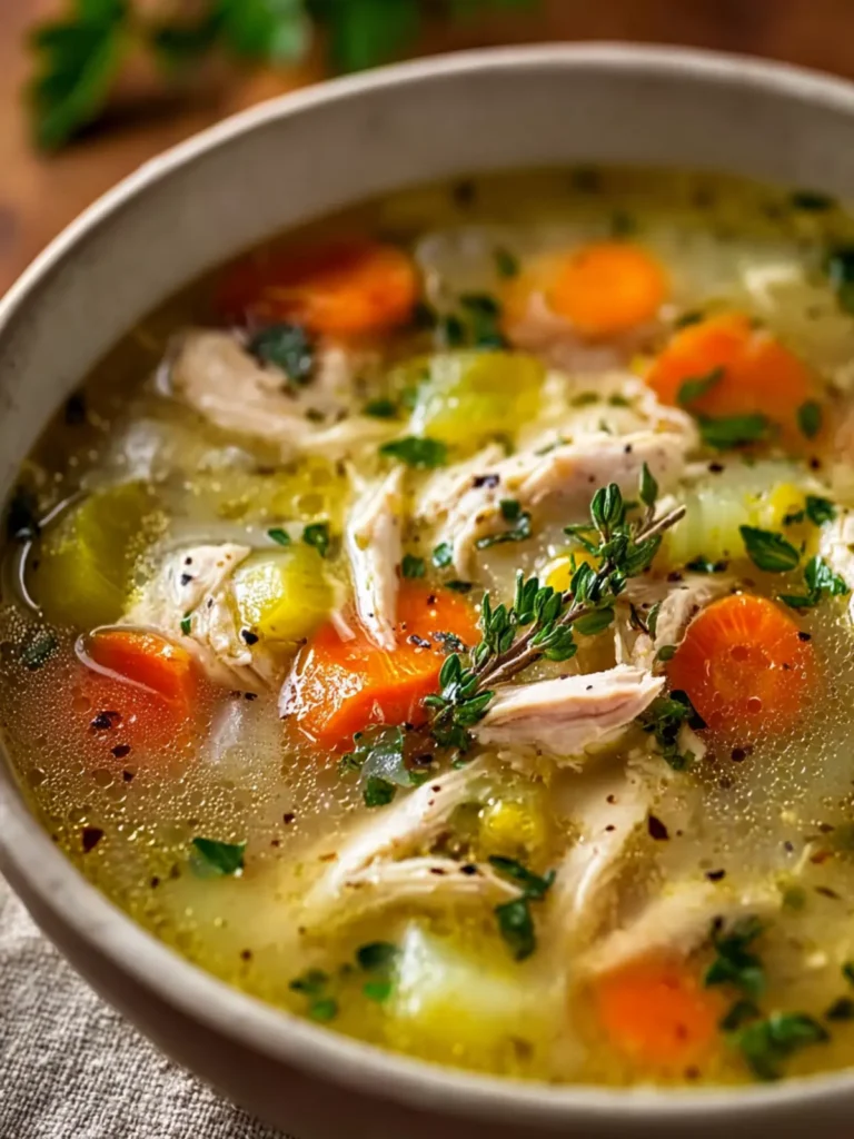 Leftover Turkey Soup First Image