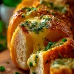 Sourdough Discard Garlic Bread First Image