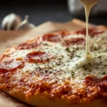 Sourdough Discard Pizza Crust First Image