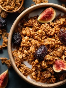 tahini date granola First Image